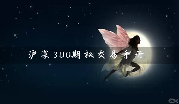 沪深300期权交易手册_https://www.wushaosheng.com_豆粕期货_第1张