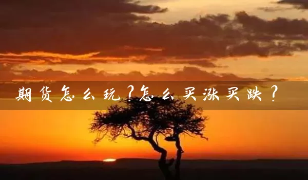 期货怎么玩？怎么买涨买跌？_https://www.wushaosheng.com_豆粕期货_第1张