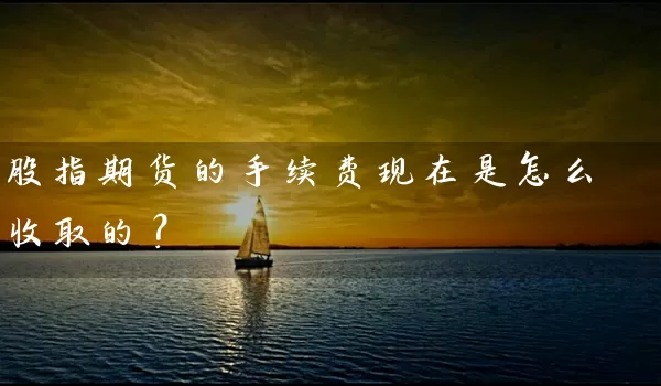 股指期货的手续费现在是怎么收取的？_https://www.wushaosheng.com_苹果期货_第1张