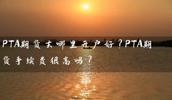 PTA期货去哪里开户好？PTA期货手续费很高吗？_https://www.wushaosheng.com_生猪期货_第1张