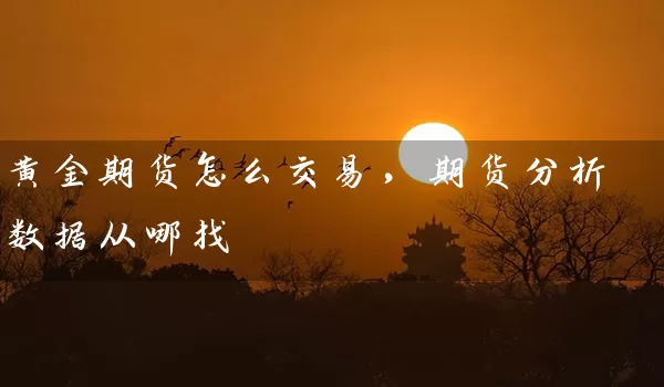 黄金期货怎么交易，期货分析数据从哪找_https://www.wushaosheng.com_豆粕期货_第1张